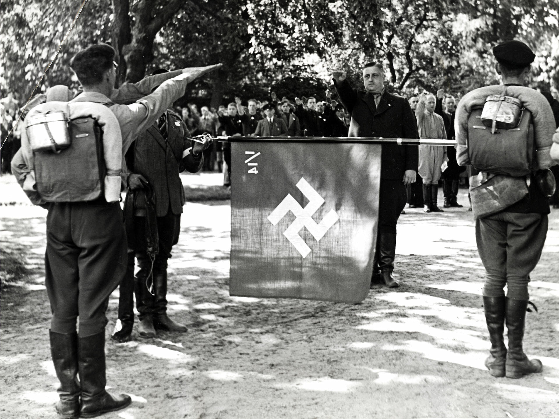 Read more about the article De danske nazister var magtesløse bydrenge for Tyskland
