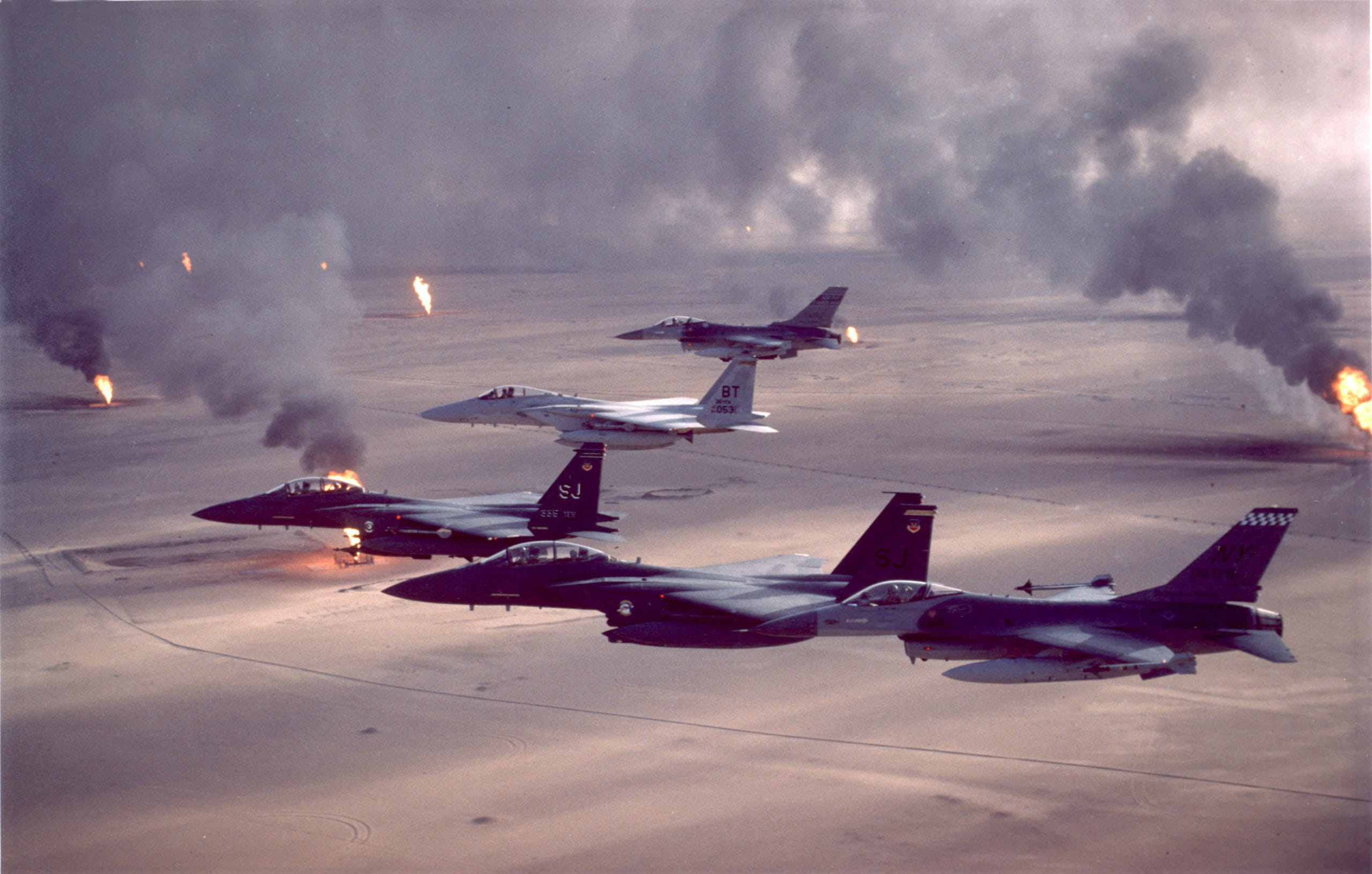Read more about the article OVERBLIK: De vigtigste begivenheder i Kuwait-krigen