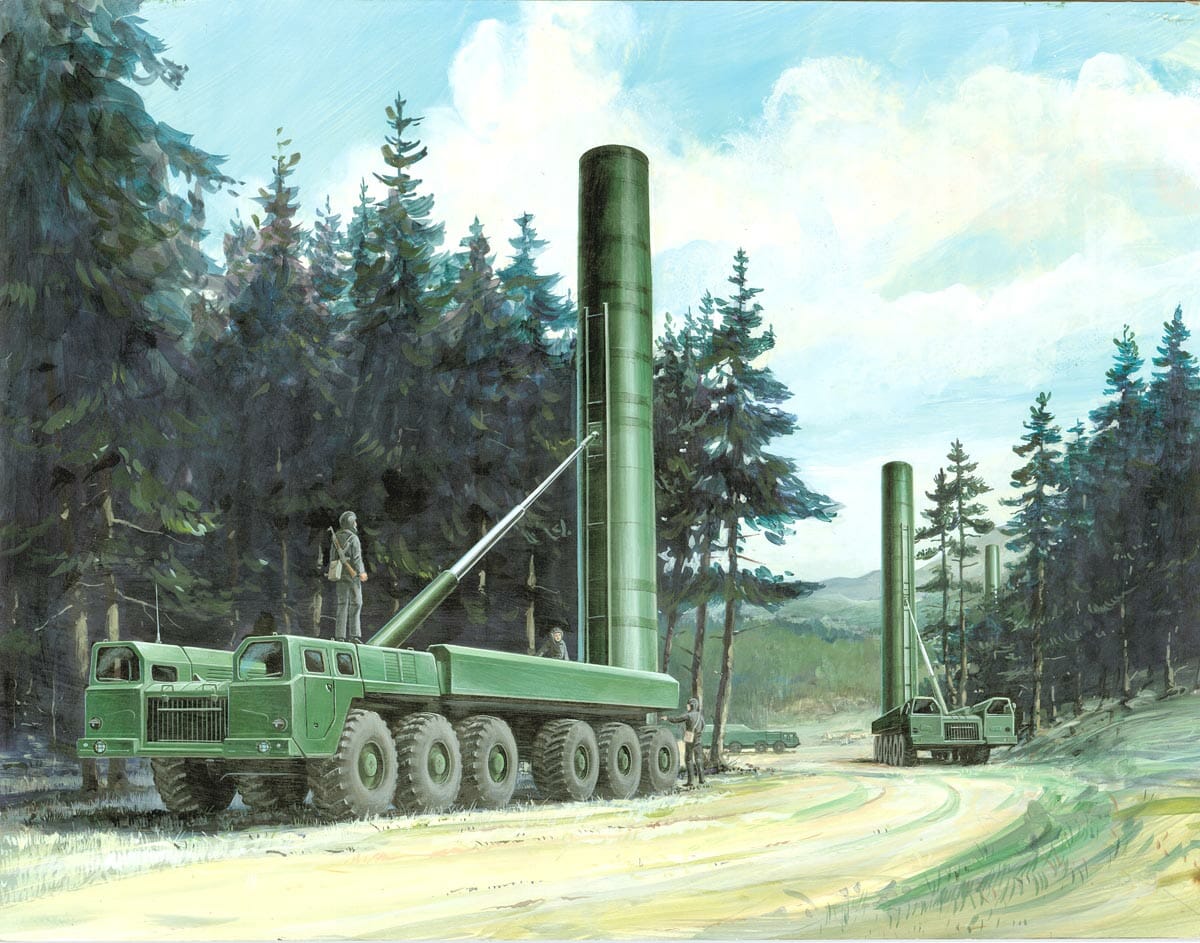 Read more about the article Sovjetunionen ødelægger sidste SS-20 raket