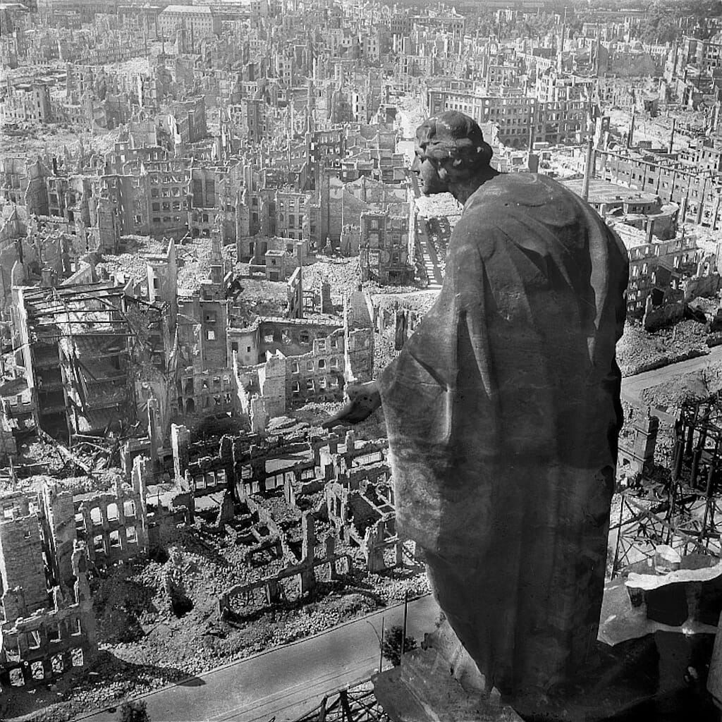 Read more about the article Bombningen af Dresden- et symbol på formålsløs ødelæggelse