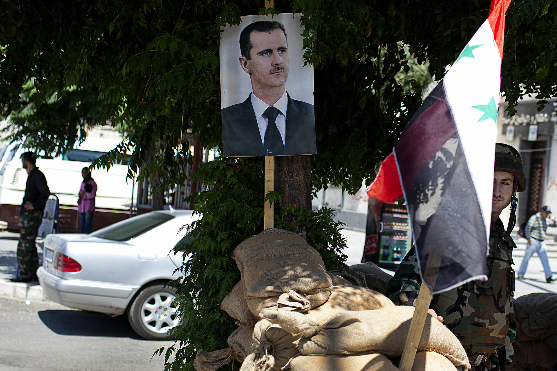 Read more about the article Tavst flertal støtter regimet i Syrien