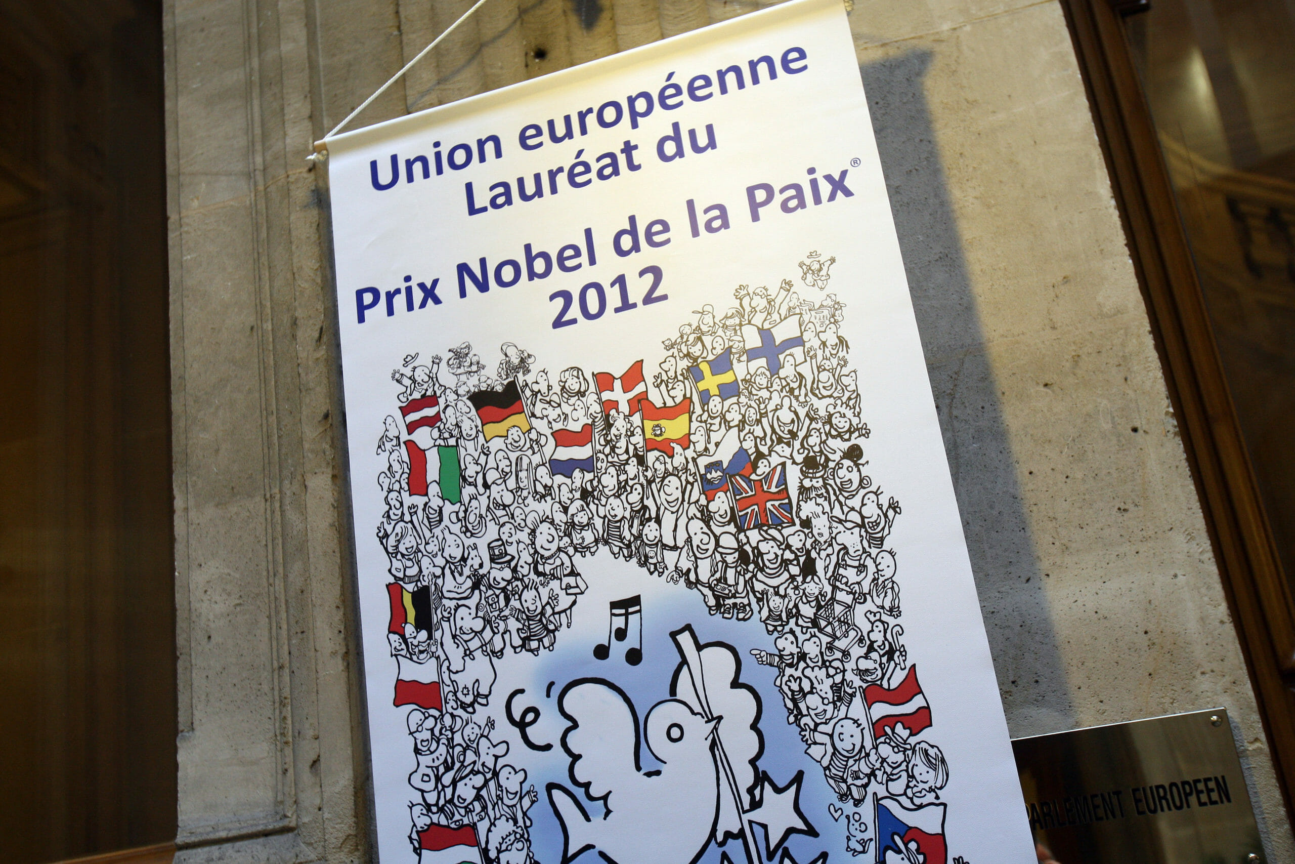Read more about the article EU hyldes med Nobels Fredspris for at have bygget fredens kontinent