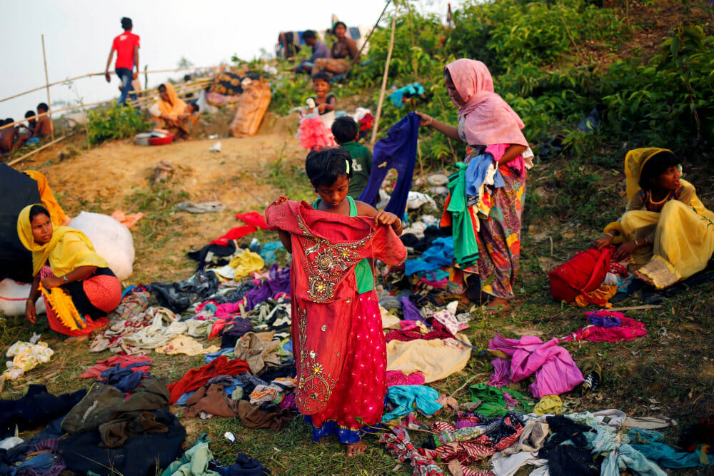 Read more about the article Flere end 400.000 rohingya-muslimer er flygtet fra Myanmar