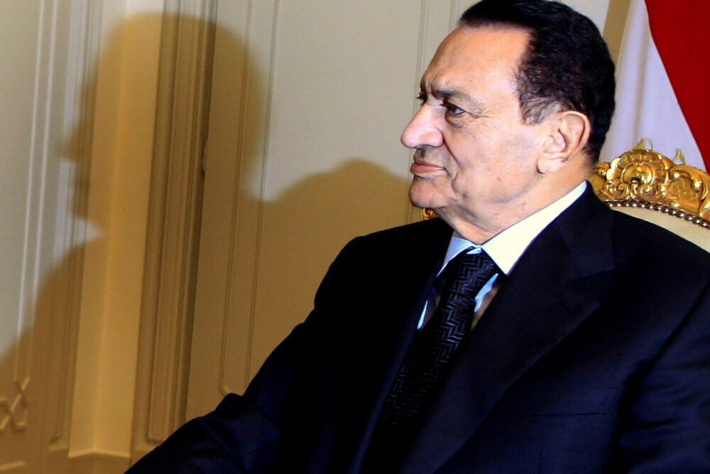 Read more about the article BLÅ BOG: Egyptens Hosni Mubarak styrede landet med hård hånd