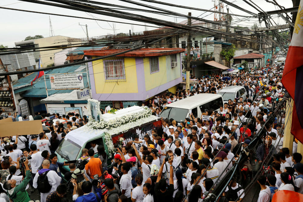 Read more about the article Teenagers død ændrer filippinsk narkokrig