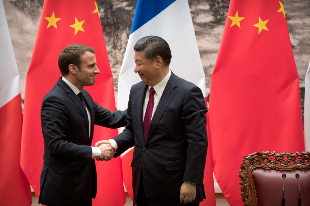 Read more about the article Macron til Kina: Valget er åben marked eller protektionisme