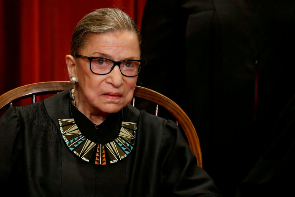 Read more about the article USA’s ældste højesteretsdommer, Ruth Bader Ginsburg, er død af kræft