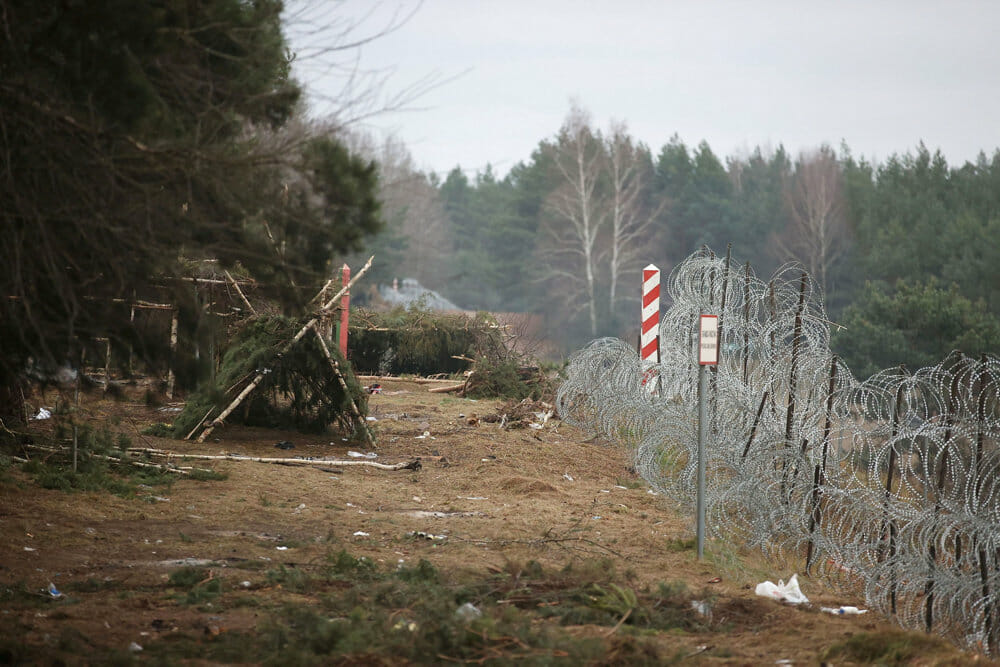 Read more about the article Hviderusland har ryddet to store lejre ved den polske grænse