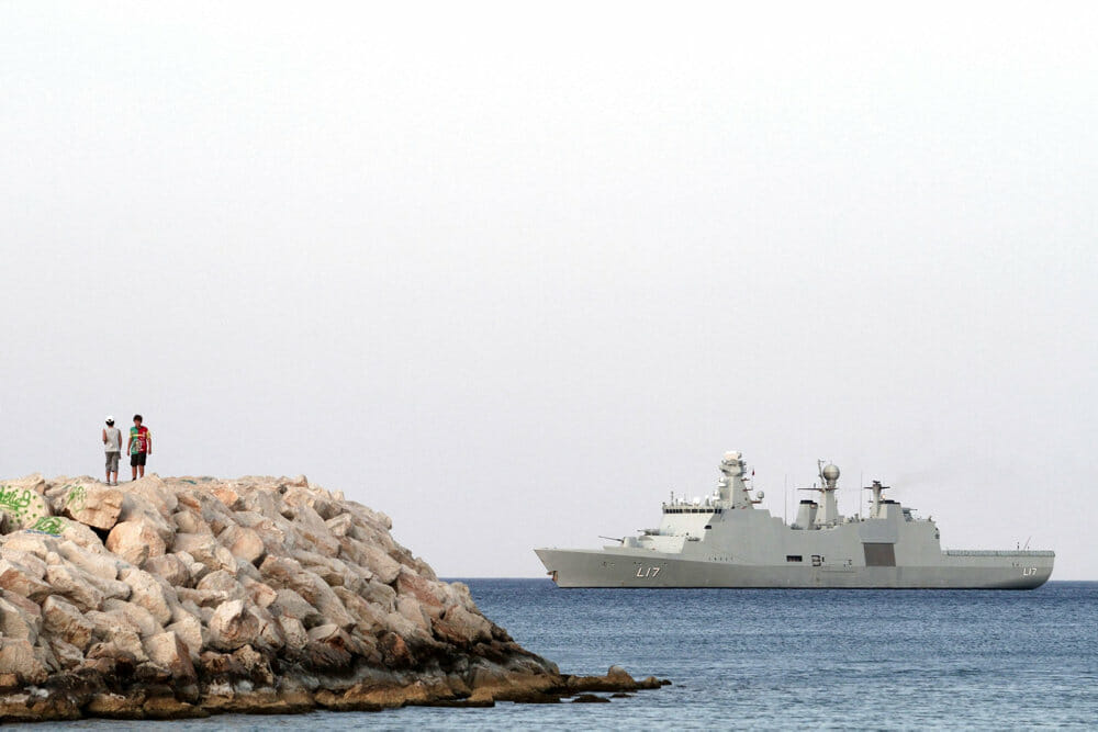 Read more about the article Den danske fregat Esbern Snare har dræbt fire pirater i Guineabugten
