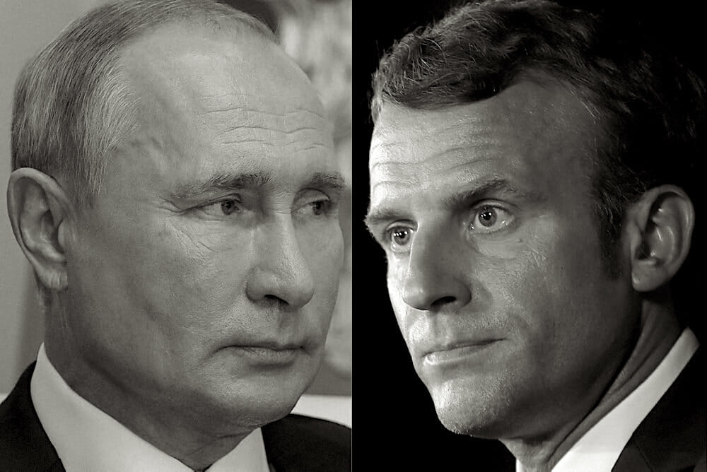 Read more about the article Macron og Putin enige om fortsat diplomati i striden om Ukraine
