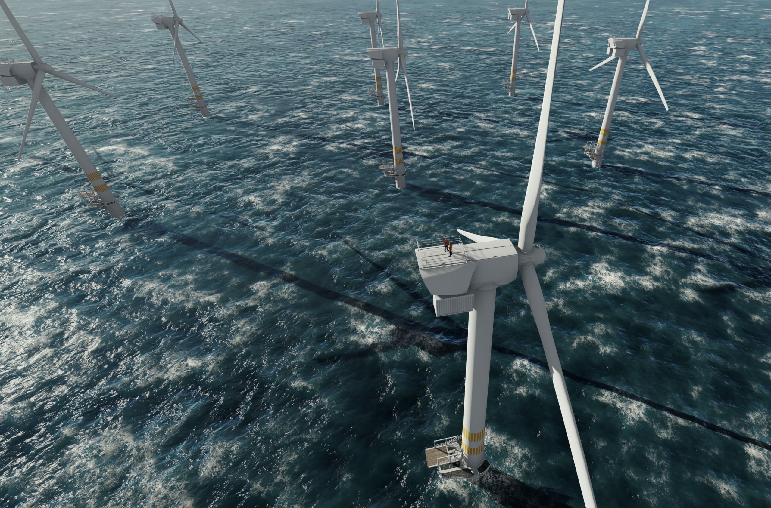 Read more about the article 10.000 vindmøller skal tidoble kapacitet for havvind i Nordsøen