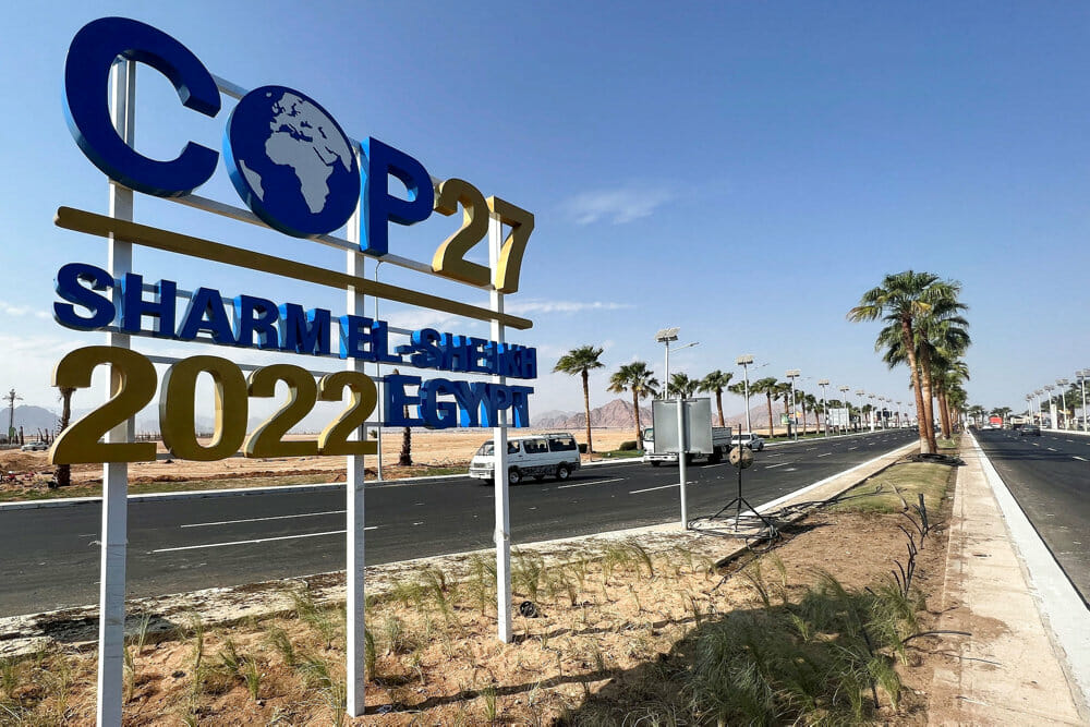 Read more about the article Klimakompensation er kommet på dagsordenen ved COP27 i Egypten