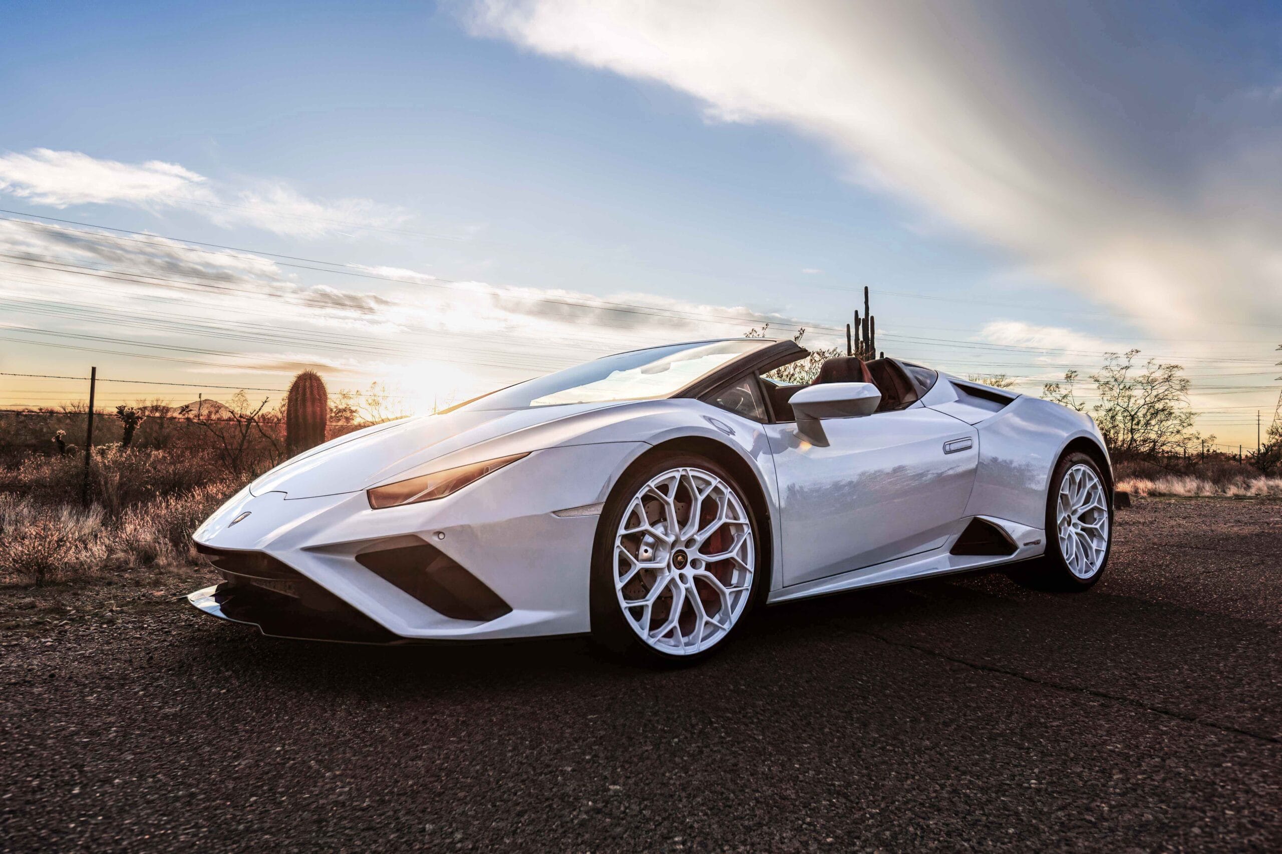 Read more about the article Vanvidskørsel: Lamborghini sælges for knap to millioner på auktion