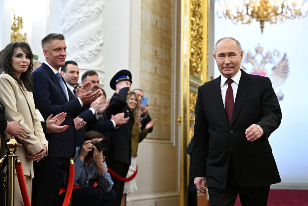 Read more about the article Vladimir Putin indsat til femte periode som præsident for Rusland